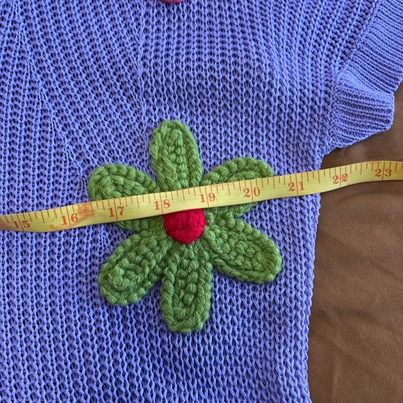 BiBi Trendy Daisy Knit Top by BiBi - Picture 7 of 9